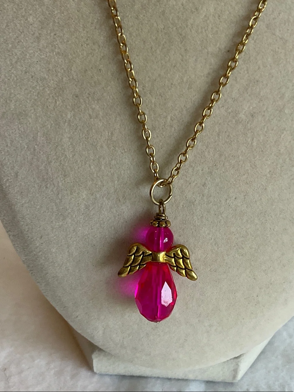 Angel Necklace & Earrings Set